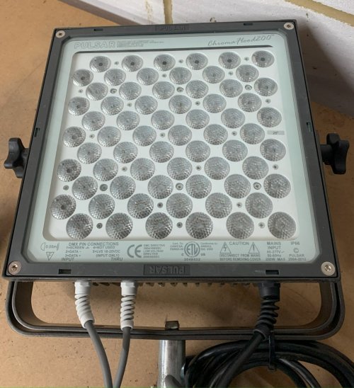 Pulsar Chromaflood 200 - CFLD200RGB - NEW but has storage marks